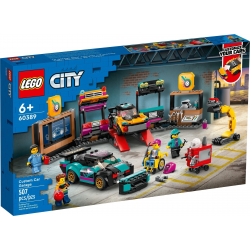 Klocki LEGO 60389 Warsztat tuningowania samochodów CITY